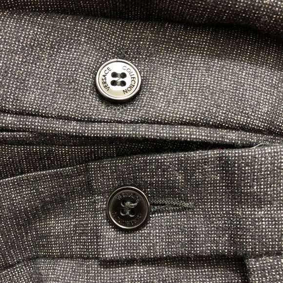 Versace Collection Gray Wool Dress Pants IT 58 US 42 - Picture 11 of 14